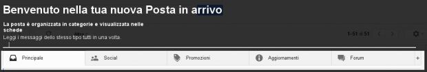 gmail benvenuto