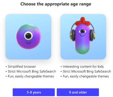 microsoft edge kids mode