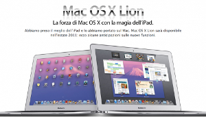 Anteprima Mac OS X 10.7 Lion sviluppatori Retina