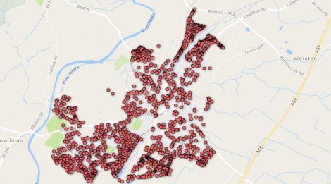 wardriving map