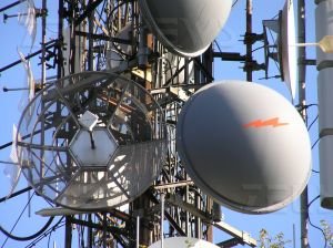 Antenne sulla collina di Torino (foto di Stefano B