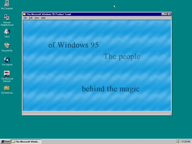 windows95 30 anni
