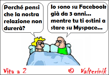 vita a 2   facebook vs myspace