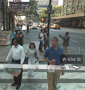 Google Street View nasconder i volti