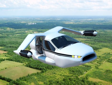 terrafugia flying autonomous car