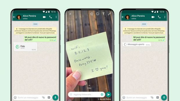 whatsapp scompare