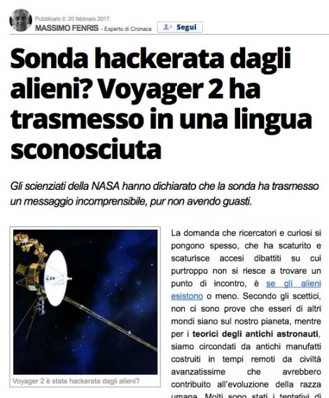 nasa sonda