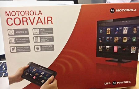 Motorola Corvair tablet telecomando