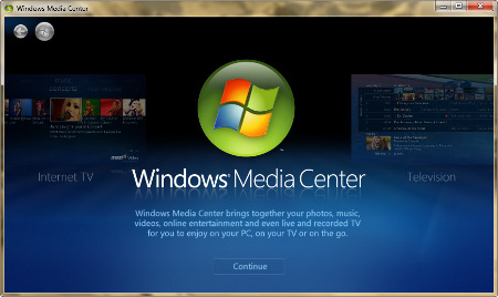 Windows 8 Media Center