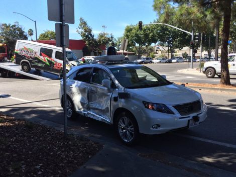 google car incidente