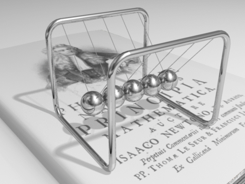 Newtons cradle animation book 2