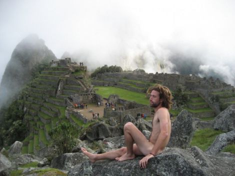 nudi machu picchu