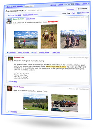 Google groups revamp