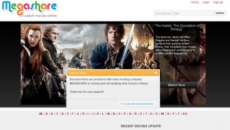 Megashare deals movies online