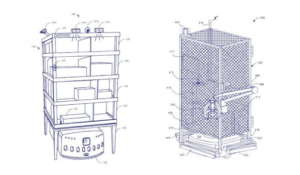 amazon brevetto gabbia lavoratori