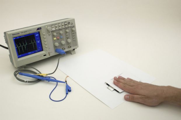 Disney Research Paper Generator oscilloscope