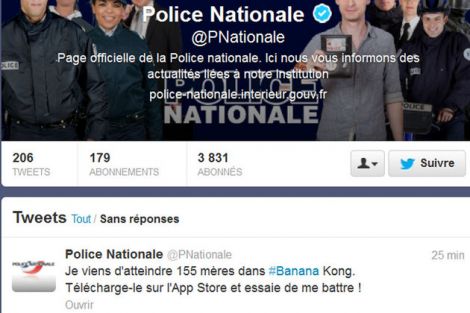 police nationale banana