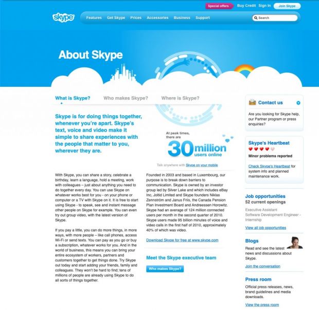 Skypesite 2011