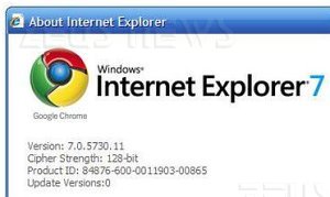 Google Chrome Frame motore Internet Explorer