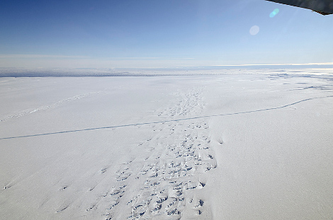 NASA iceberg Berlino Pine Island Glacier crepa