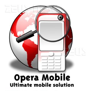 Opera Mobile 9.7 beta Turbo widget