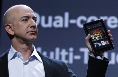 jeff bezos amazon kindle tv