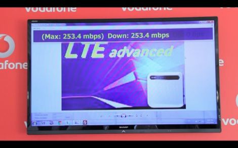 vodafone test lte advanced