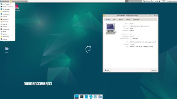 d12 xfce