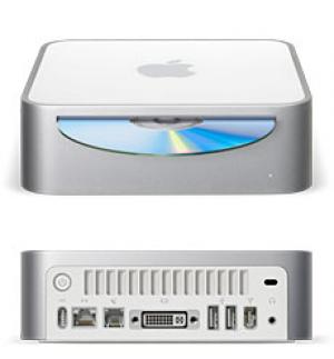 vista anteriore e posteriore del Mac Mini
