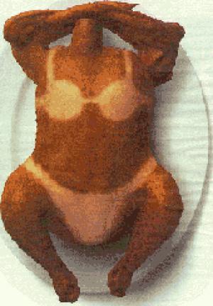 pollo arrosto in bikini