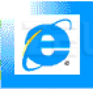 logo di Internet Explorer