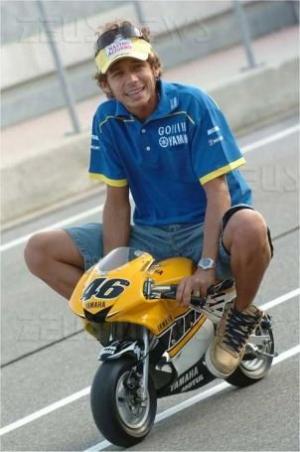 Valentino Rossi  il testimonial di Fastweb