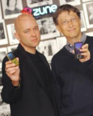 Bill Gates e J Allard presentano il nuovo Zune