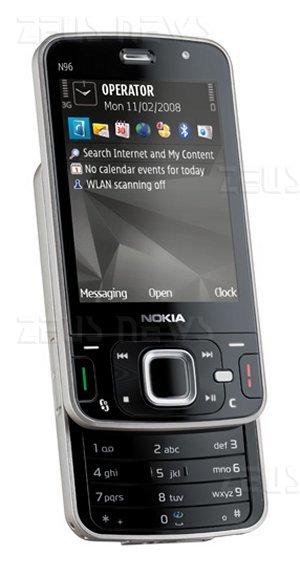Il nuovo Nokia N96, presentato al Mobile World Con