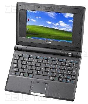 asus eee pc 900, 9 pollici, windows xp