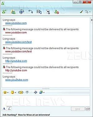 Il messenger di Microsoft censurava YouTube