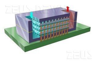 Il chip tridimensionale di Ibm raffreddato ad acqu