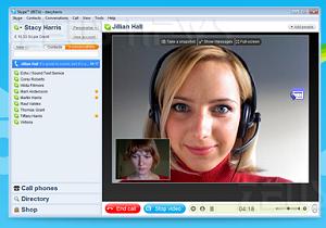 La beta 1 di Skype 4.0 punta sulle videochiamate