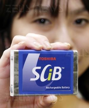 Toshiba Super Charge Ion Battery 90% 10 minuti