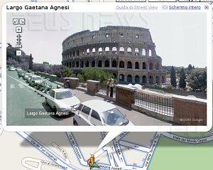 Google Street View Italia Milano Roma Firenze Como