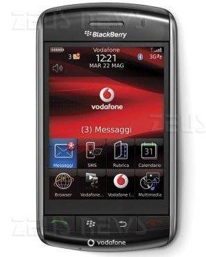 Vodafone Italia Blackberry Storm touchscreen