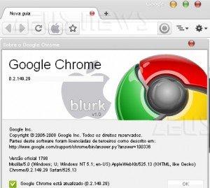 Google Chrome 3.0 supporto ai temi Mac OS X