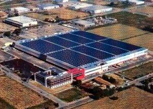 Coop Prato tetto fotovoltaico 21.000 mq Mitsubishi