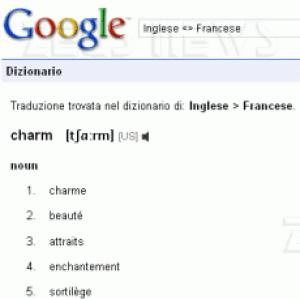 Google Dicionary