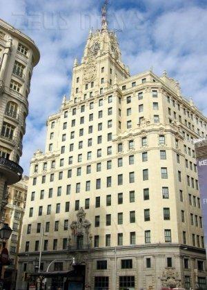 La sede di Telefonica a Madrid