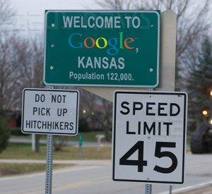 Topeka cambia nome Google Kansas