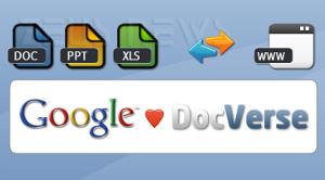 Google acquisisce DocVerse Office cloud computing