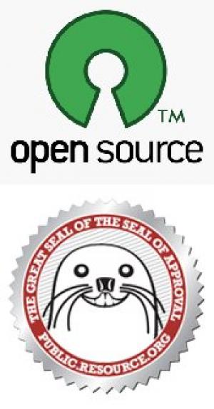 Opensource and OpenData logo