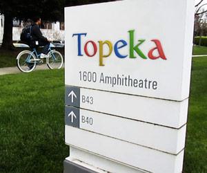 Google cambia nome Topeka Kansas