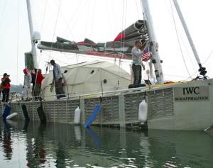 Plastiki Sydney catamarano bottiglie riciclate